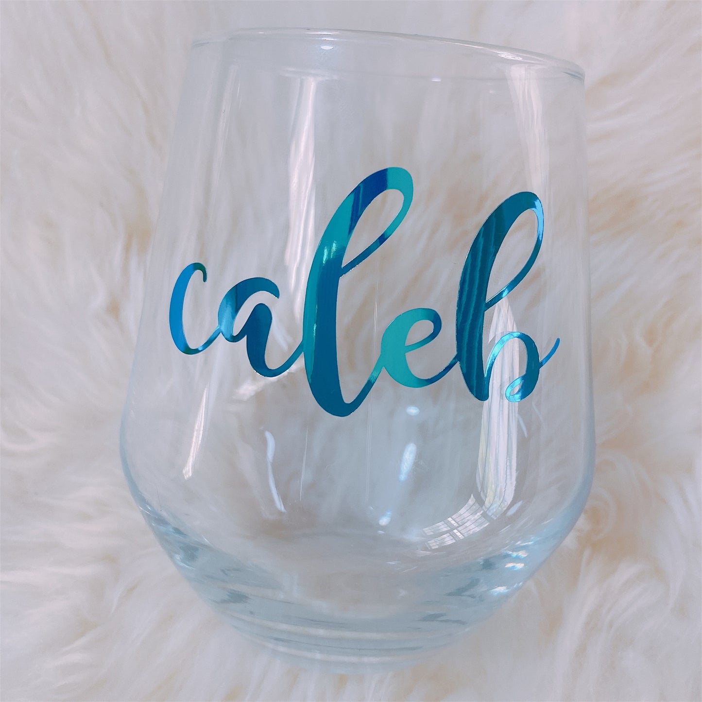 Chic Stemless Wine Glass