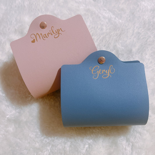 PU Leather Mask Holder