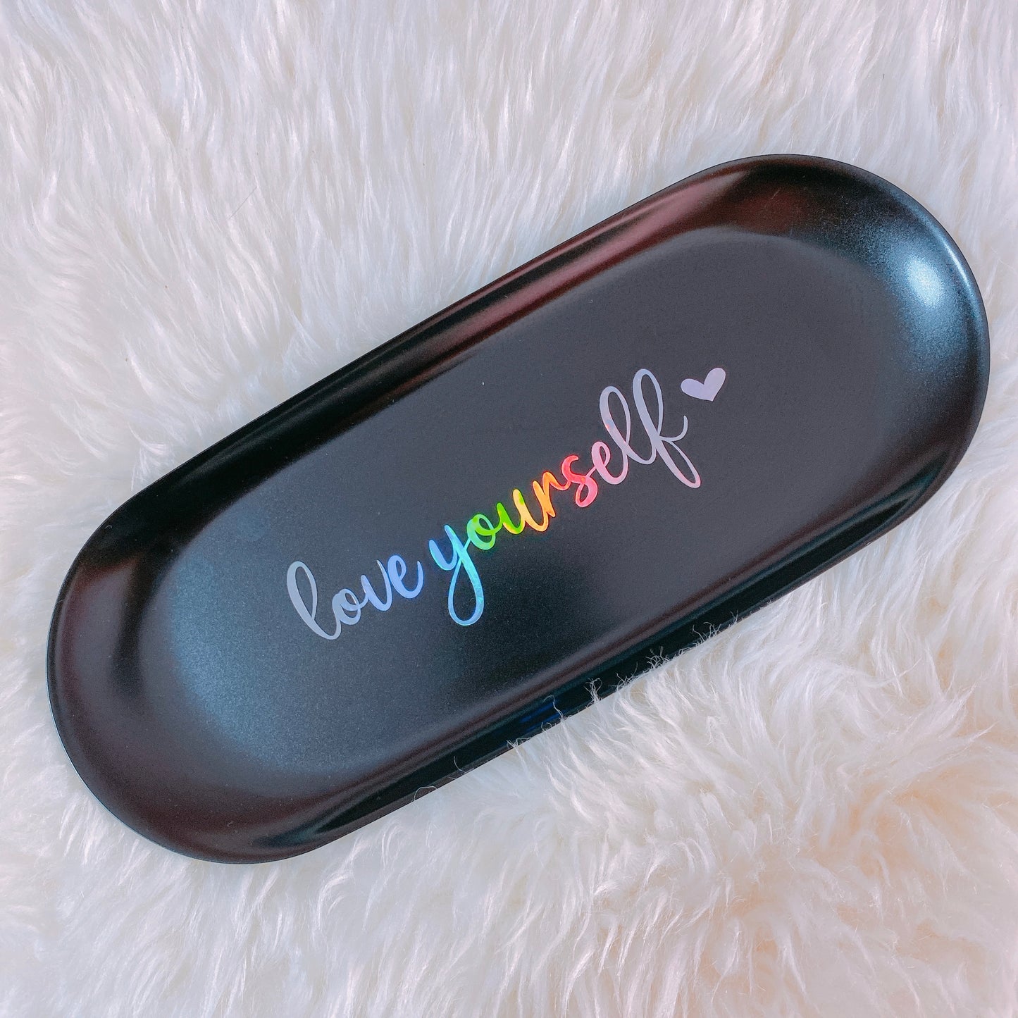 Matt Black Trinklet Tray